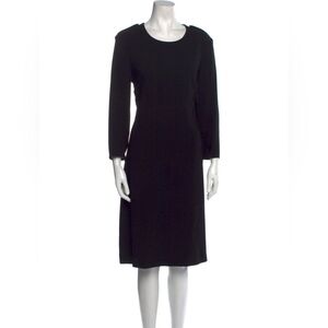 14. NWT BURBERRY LONDON SCOOP NECK KNEE LENGTH DRESS SIZE US 8